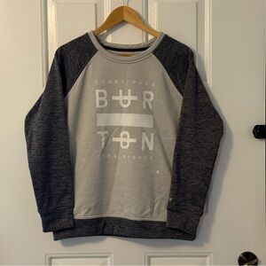 Burton Quartz crew DRYRIDE sweatshirt medium gray